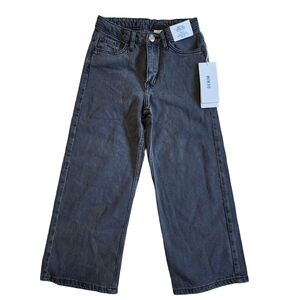 3/$15 NWT H & M Wide Leg Faded Black Jeans - 6
